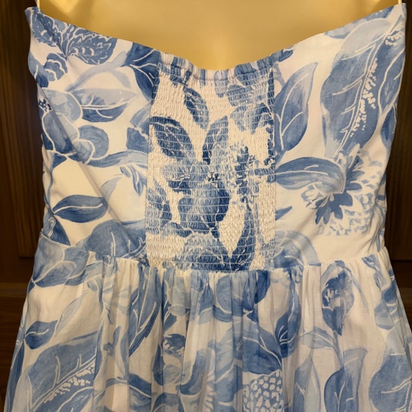 WHBM Blue & White Sundress Women's 0 - Picture 5 of 14